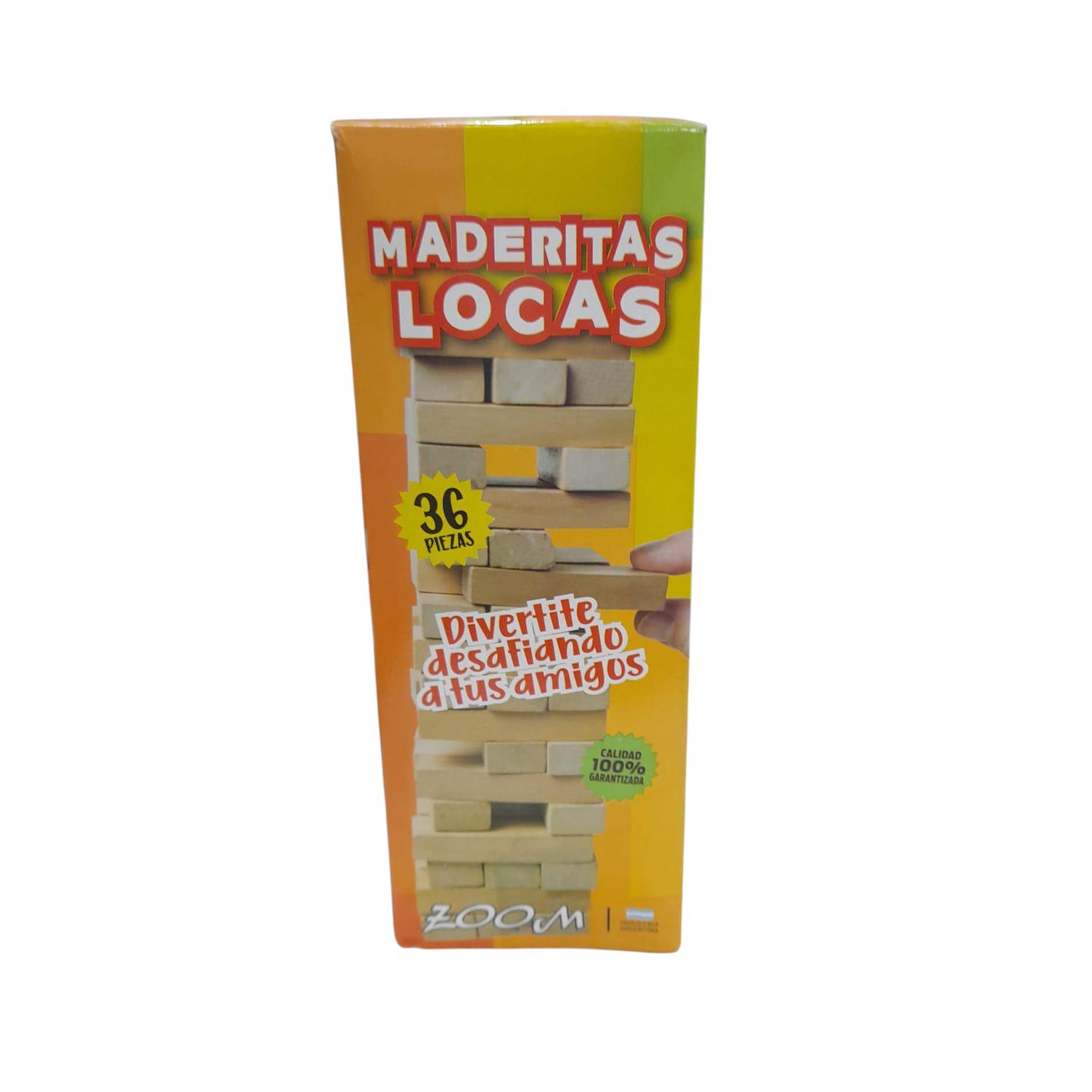 YENGA MADERA X 36 PIEZAS EN CAJA
