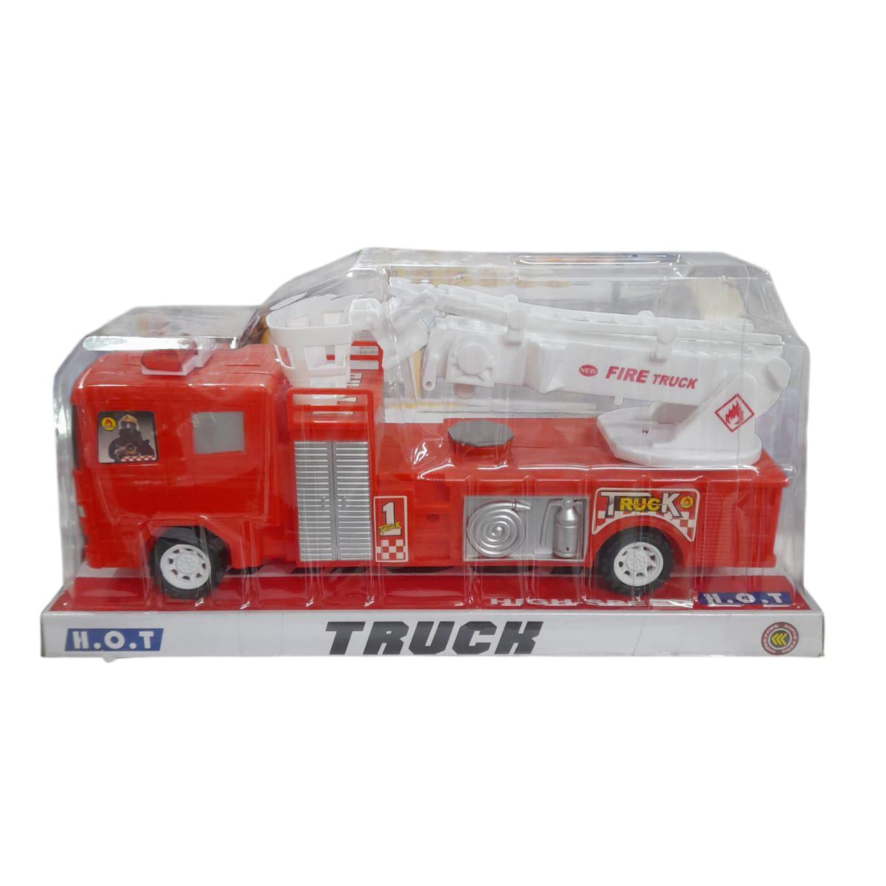 CAMION BOMBEROS EN BURBUJA